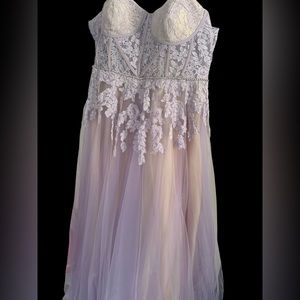 David’s bridal prom dress. Size 20